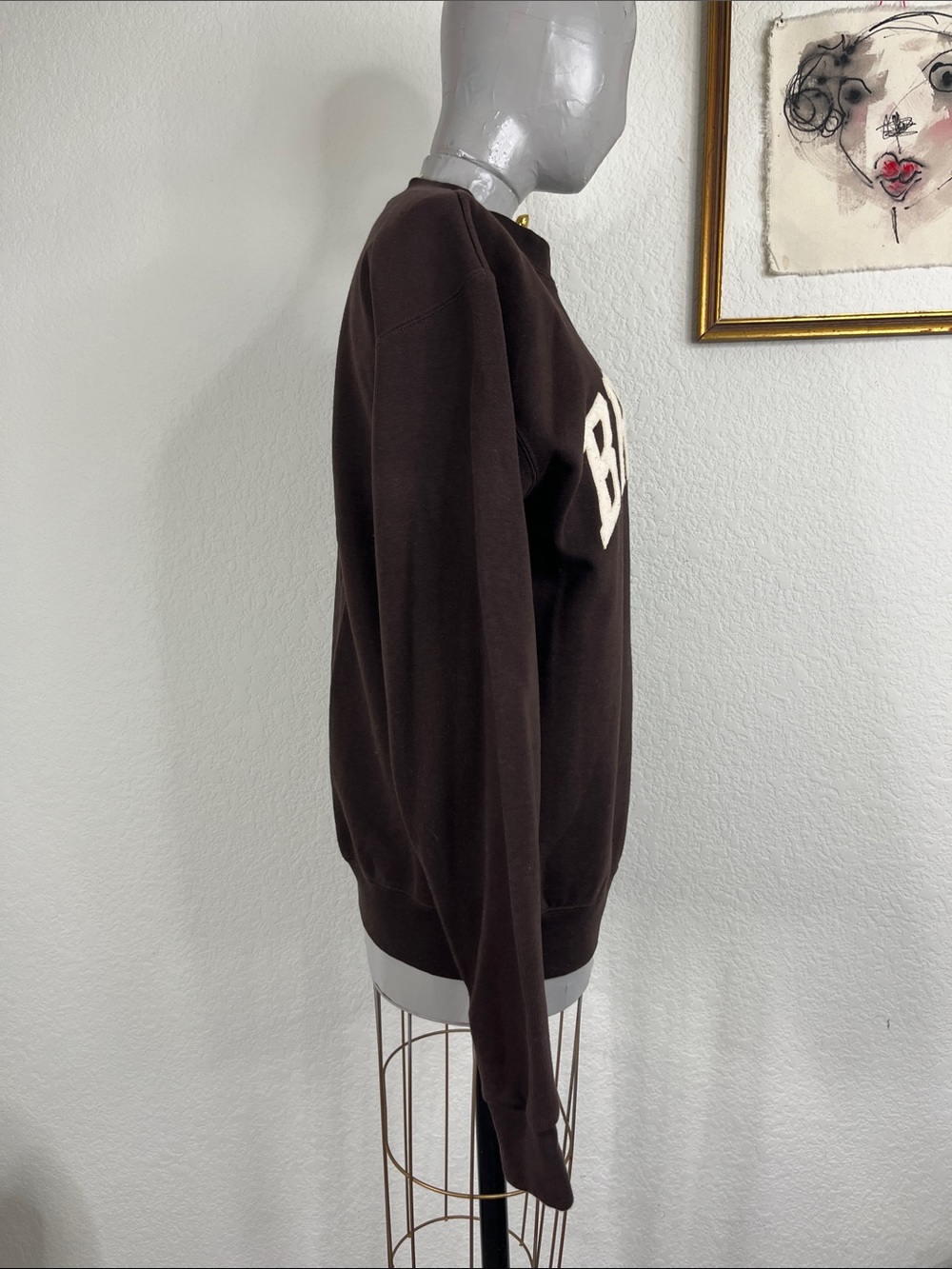 Brown Champion College Sweatshirt Unisex University Bears Providence RI - Picture 4 of 7